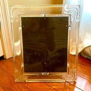 Elegant Clear Glass Picture Frame